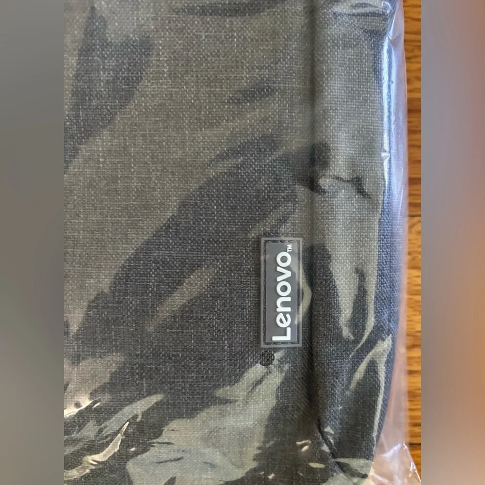 Lenovo Laptop Bag Unisex Gray 15.6” Top-loader T210 Accessory Shoulder Bag New